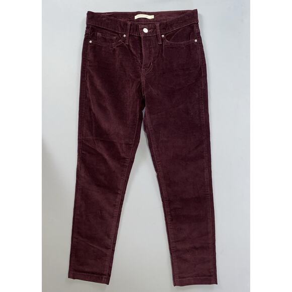 Levi's Denim - Levi's 311 Shaping Skinny 5-Pocket Jean Style Corduroy Pants, Cords. Women's 27.